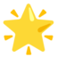 glowing star