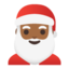 Santa Claus: medium-dark skin tone