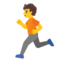 person running