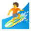 person surfing