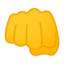 oncoming fist