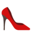 high-heeled shoe