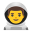 man astronaut