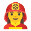 woman firefighter