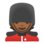 guard: medium-dark skin tone