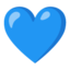 blue heart