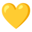 yellow heart