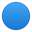 blue circle