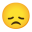 disappointed face