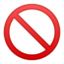 prohibited