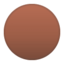 brown circle