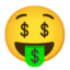 money-mouth face