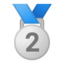 2nd place medal