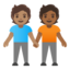 people holding hands: medium skin tone, medium-dark skin tone