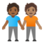 people holding hands: medium-dark skin tone, medium skin tone