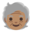 older person: medium skin tone