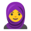 woman with headscarf