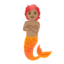 merperson: medium skin tone