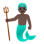 merman: peau foncée