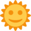 sun with face