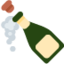 bottle with popping cork