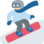 snowboarder: medium-light skin tone