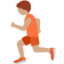 person running: medium skin tone