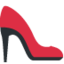 high-heeled shoe