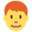 man: red hair