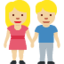 woman and man holding hands: medium-light skin tone