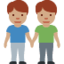 men holding hands: medium skin tone