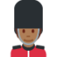 guard: medium-dark skin tone