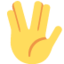 vulcan salute