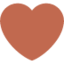 brown heart