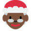 Mrs. Claus: dark skin tone