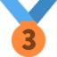 3rd place medal