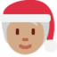 mx claus: medium skin tone