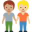 people holding hands: medium skin tone, medium-light skin tone