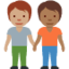 people holding hands: medium skin tone, medium-dark skin tone