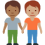 people holding hands: medium-dark skin tone, medium skin tone