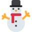 snowman without snow